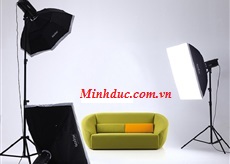 Bộ Đèn Kit Studio Hylow He 2200W-3 (3 đèn)